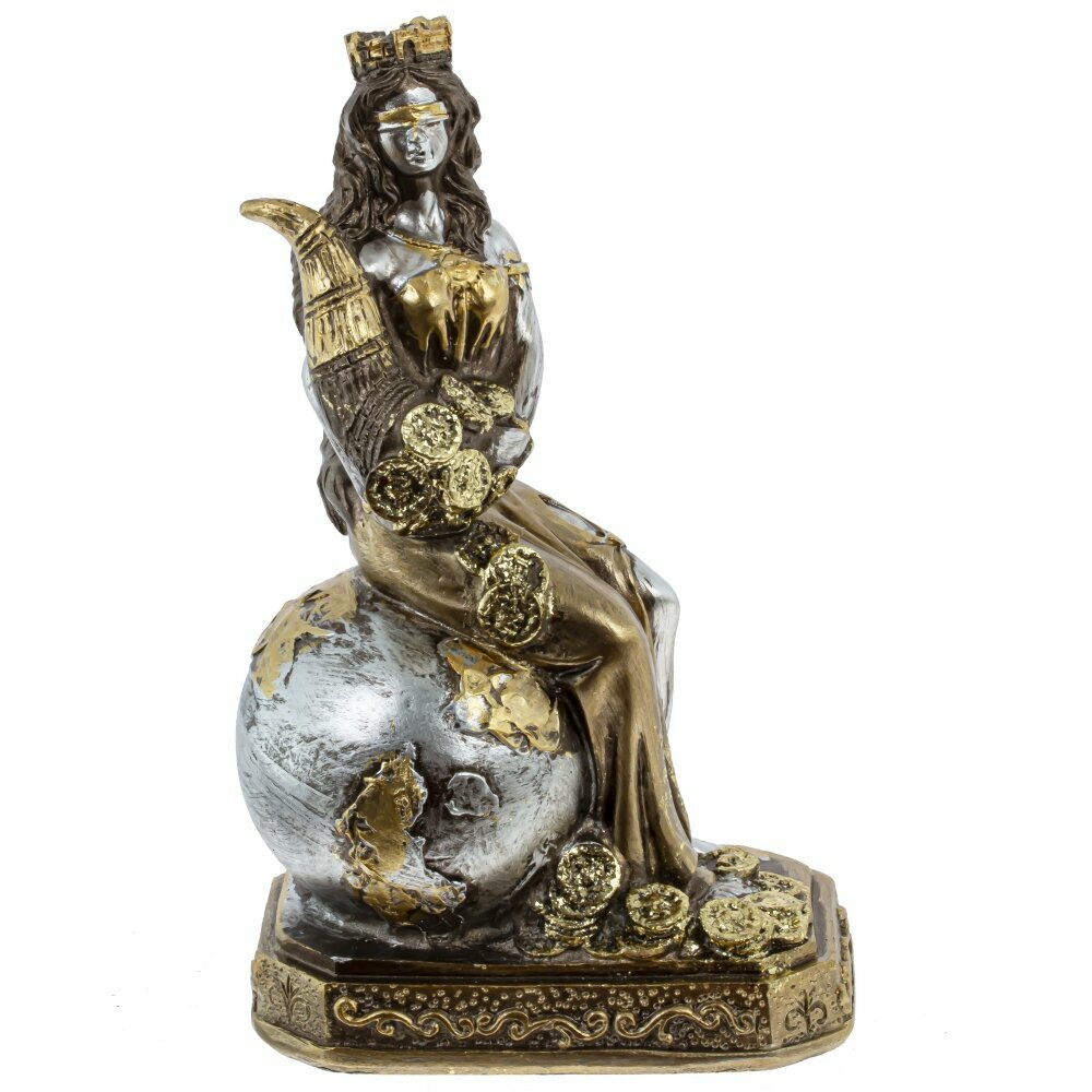 фото Фигурка декоративная "Фортуна", L9,5 W6 H15,5 см