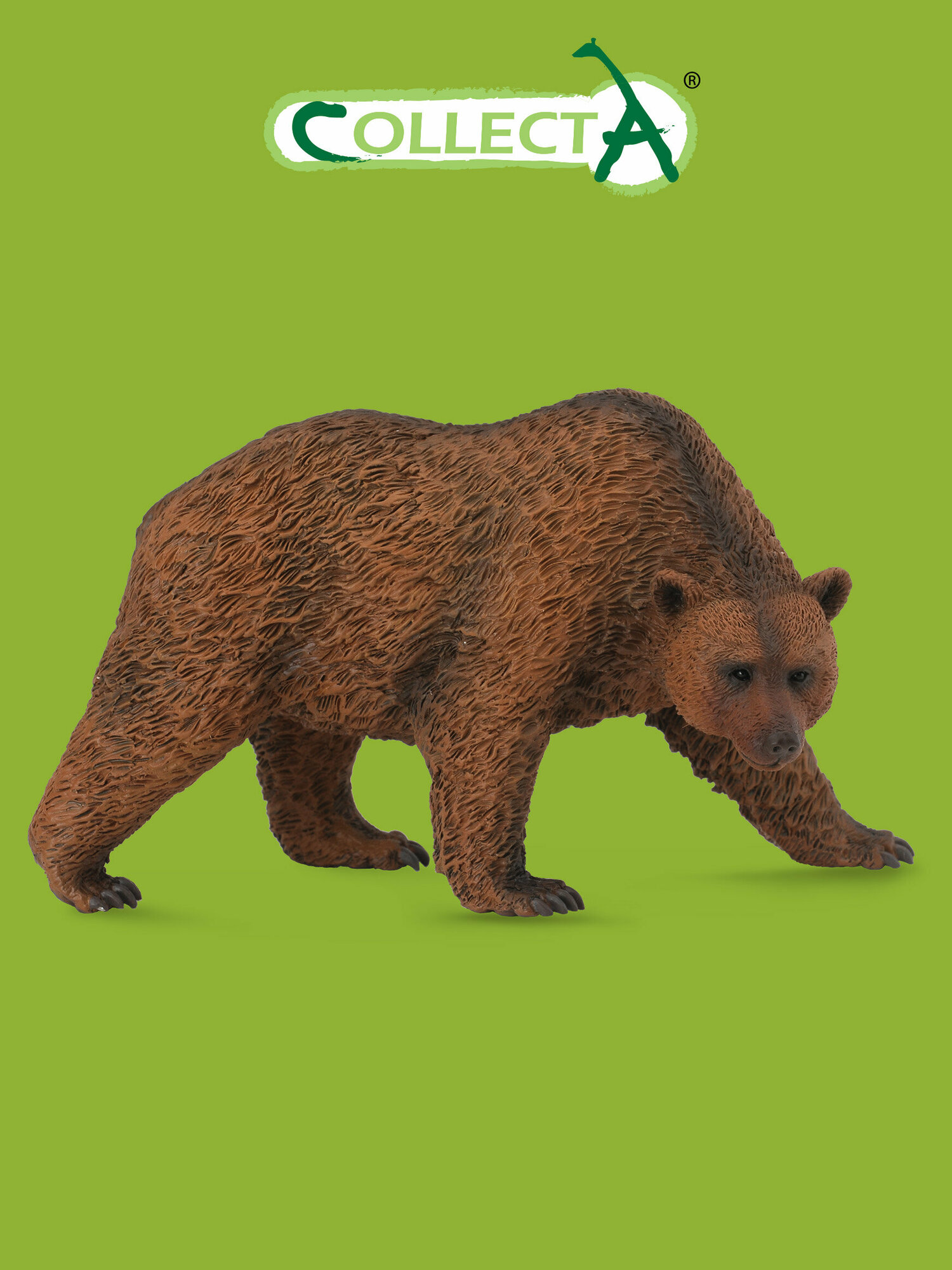 Фигурка Collecta Бурый медведь 11.5 см - фото №2