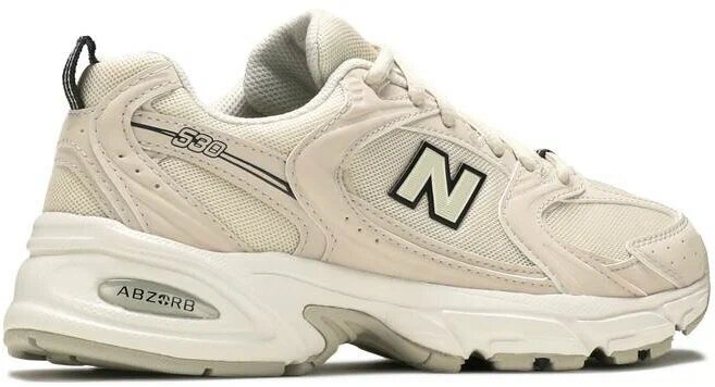 Кроссовки New Balance 530, полнота B, размер 42 EU (26,5 cm), бежевый (124) — фото 1