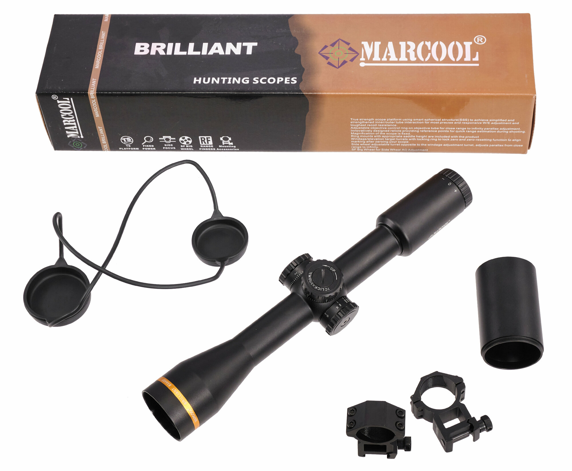 Оптический прицел Marcool BLT 8x44 SF (MAR-009, 30 мм, HY1378)