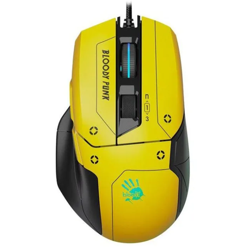 Проводная мышь A4Tech Bloody W70 Max Punk YellowBlack 339000₽