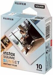 Картридж для Fujifilm Instax Square, Sunset, 10 фото