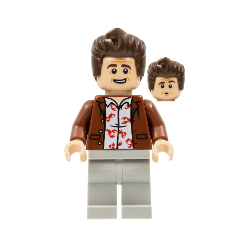 Минифигурка LEGO Ideas Cosmo Kramer idea094 конструктор lego ideas 21328 seinfeld 1326 дет