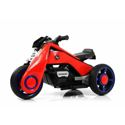 Другие электромобили Rivertoys Детский электротрицикл K333PX красный