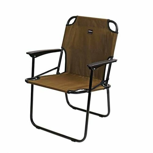 Походная мебель Nika Кресло складное 4 (КС4/6 хаки) игровое кресло aerocool ac120 air bo черно оранжевое с перфорацией до 150 кг размер см шхгхв 70х55х124 132
