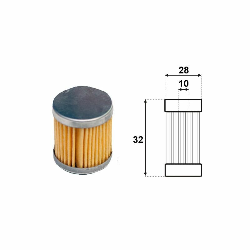 Фильтр в редуктор Lovato RGJ 3.2L (средний) /HF7/ 2 штуки