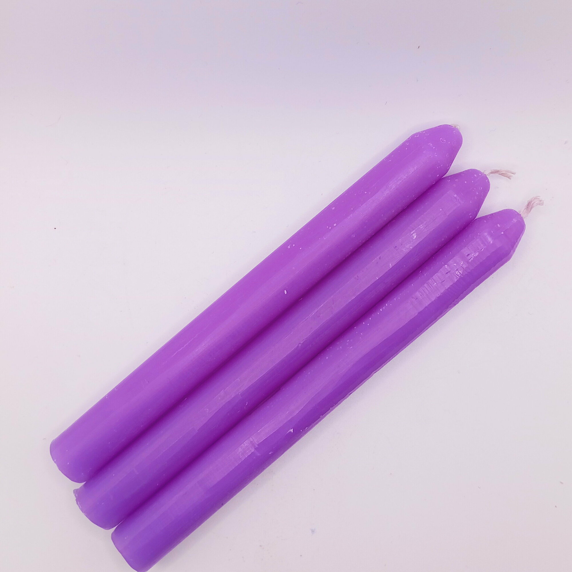 фото Набор декоративных свечей Rusin&Co 3шт, синий цвет