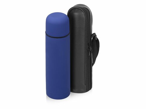 Термос «Ямал Soft Touch» 500 мл, цвет синий матовый