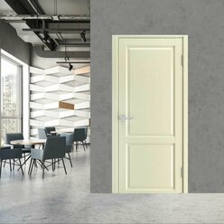 Дверь межкомнатная Silver (эмалит жемчуг) Paputin's Doors 600 х 2000 мм