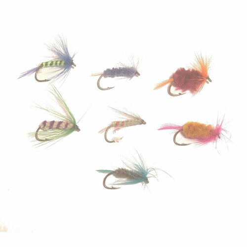 фото Мушка рыболовная (муха, стример). набор 7штук. нет бренда