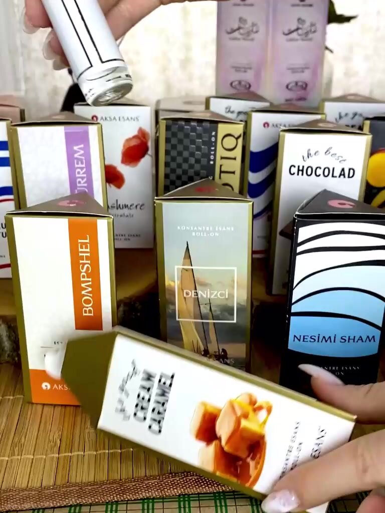 Масляные духи Aksa Cream Caramel, женский аромат, роликовый аппликатор, 6 мл — фото 1