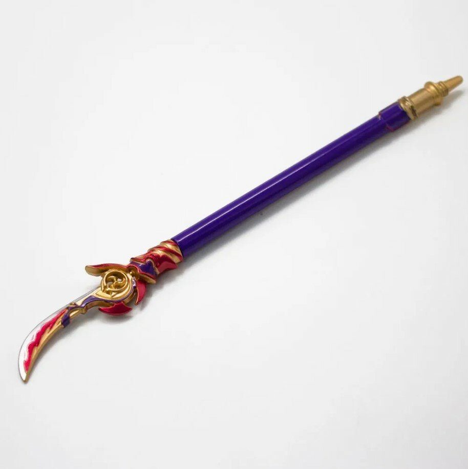 Ручка гелевая в стиле аниме Genshin Impact/Геншин Импакт - Сияющая жатва