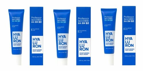 Увлажняющий крем для лица Professor SkinGOOD, Hyaluron Moisturizing Face Cream, с гиалуроновой кислотой, 30 мл, 3 шт.