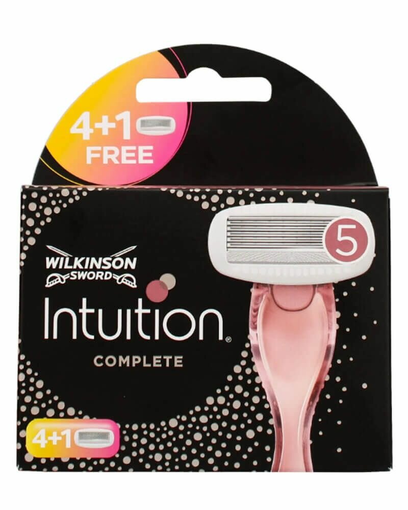 Wilkinson Sword Intuition Complete / Сменные кассеты для женского станка INTUITION Complete или f.a.b. , 5 шт.