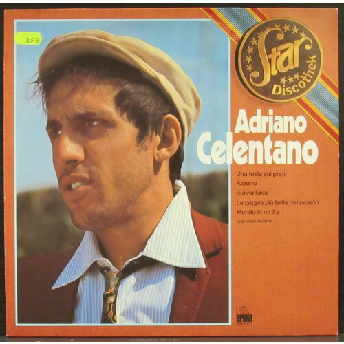 Celentano Adriano Виниловая пластинка Celentano Adriano Star Discothek