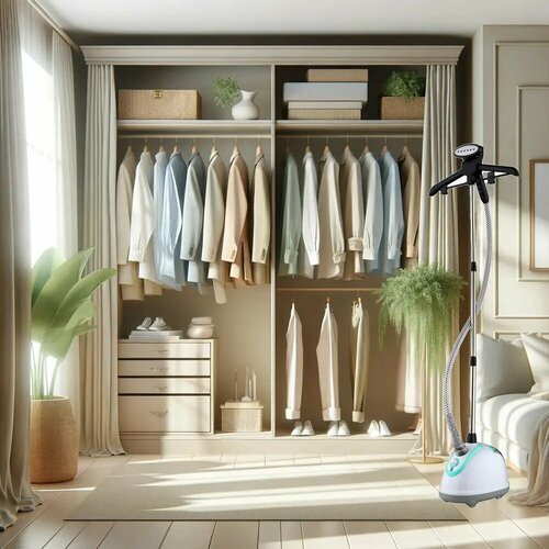 Отпариватель для одежды напольный R3039 белый от RAF - это современное устройство которое поможет вам быстро и эффективно привести в порядок свою одежду 419000₽