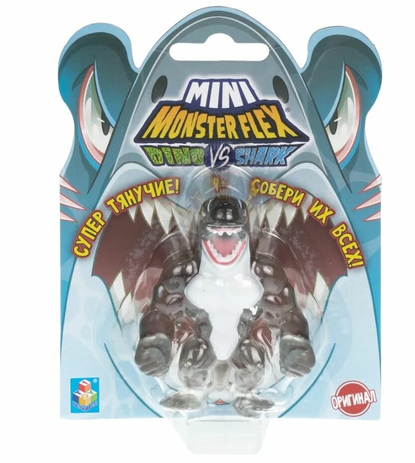 Игрушка тянучка MONSTER FLEX MINI DINO и SHARK