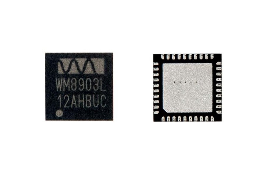 Microchip / Микросхема WOLFSON WM8903L Ultra Low Power CODEC for Portable Audio Applications