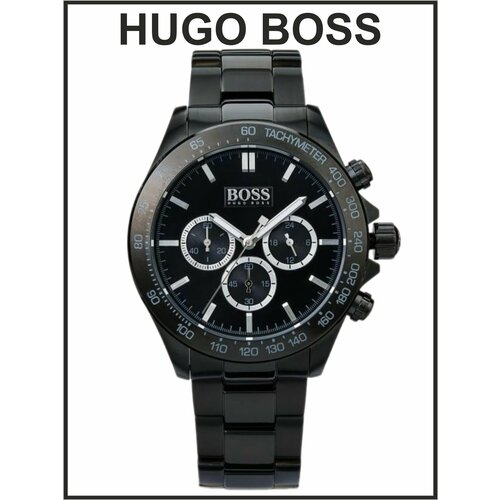 фото Наручные часы boss, серый, черный