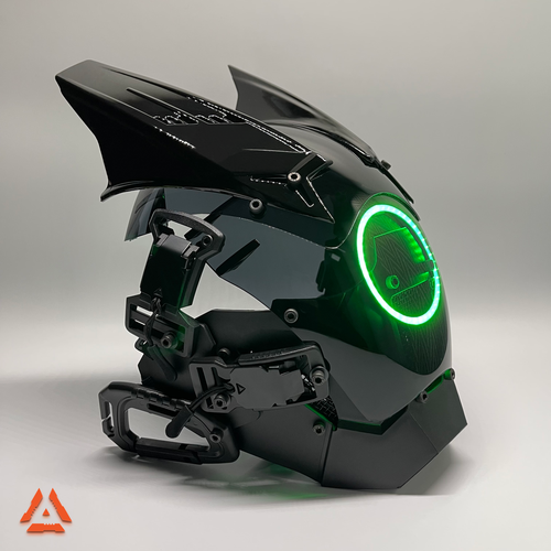 фото Маска зайца. кибер косплей киборга. звездные войны tech-wear