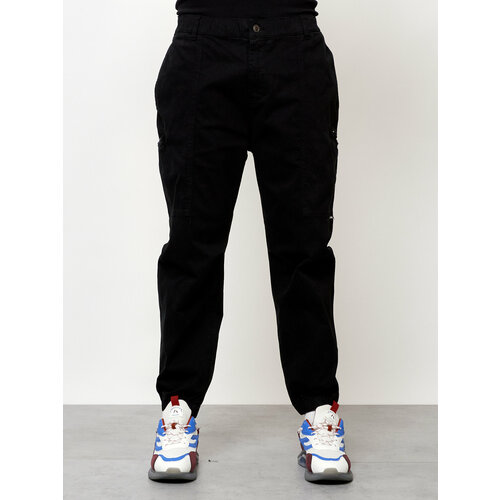 Джинсы зауженные , размер W30/L29, черный джинсы зауженные quiksilver размер w30 черный белый