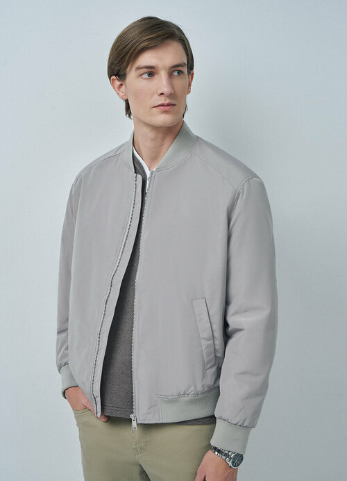 Куртка OSTIN, размер 48, серый