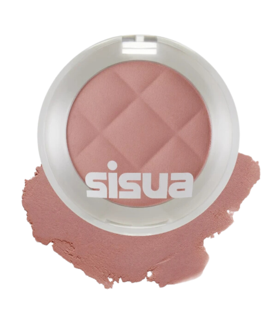 Кремовые спрессованные румяна UNLEASHIA Sisua Butter Waffle Dough Blusher #4 Rose Chocolate Mousse