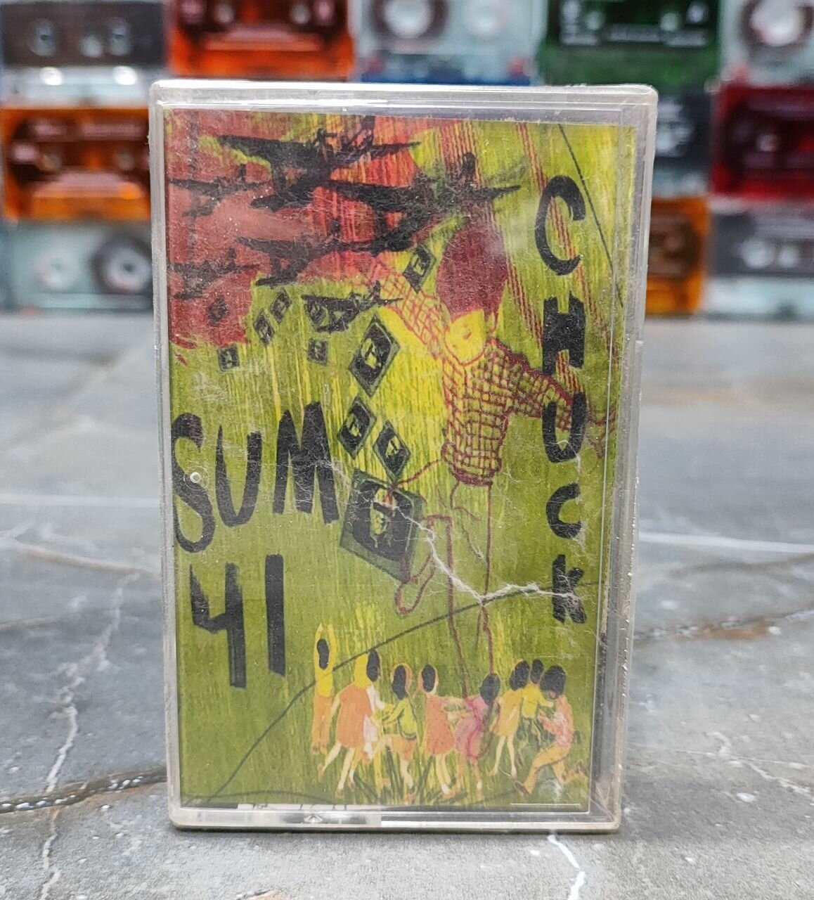 Sum 41 Chuck, аудиокассета (МС), 2004, оригинал