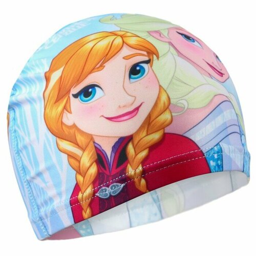 фото Disney шапочка для плавания «холодное сердце», обхват головы 46-50 см.