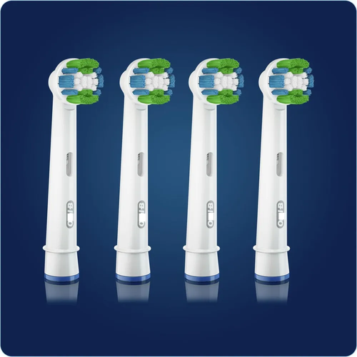 Насадки для зубных щеток, с Precision Clean, 4 шт. набор насадок oral b precision clean cleanmaximiser для ирригатора и электрической щетки белый 2 шт