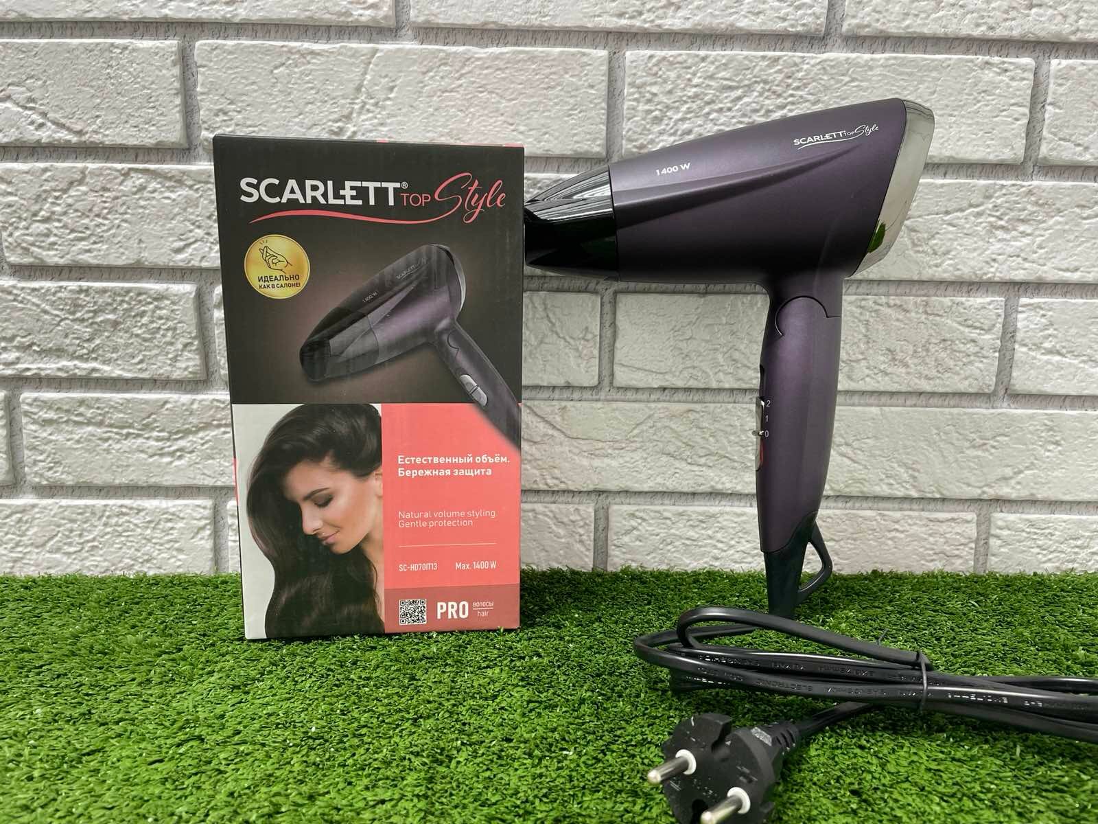 Фен Scarlett SC-HD70IT13/14, фиолетовый