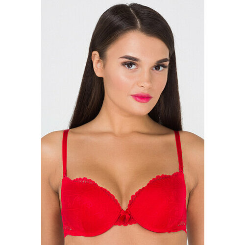 фото Бюстгальтер infinity lingerie, размер 70а, красный