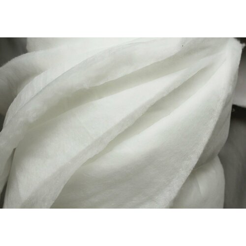 Ткань Утеплитель Isosoft 2 34(Tinsuleut) - 120 г/м2 белый, 120 г/пм, ш150см, 0,5 м