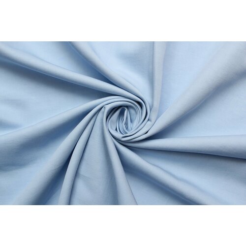 Ткань костюмная светло-голубая, 320 г/пм, ш152см, 0,5 м