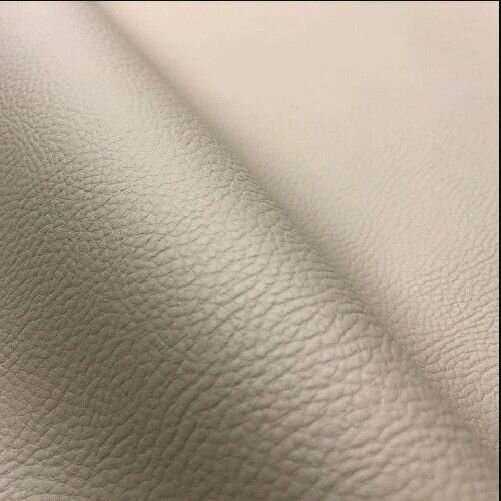 Торпедная безосновная кожа (термокожа) бежевая 0,9 мм, длина - 1м