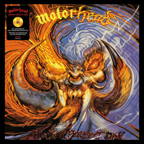 Виниловая пластинка Motorhead / Another Perfect Day (Half Speed) (40th Anniversary Edition, Half Speed Mastered, Orange & Yellow Spinner Vinyl) (1LP) motorhead another perfect day