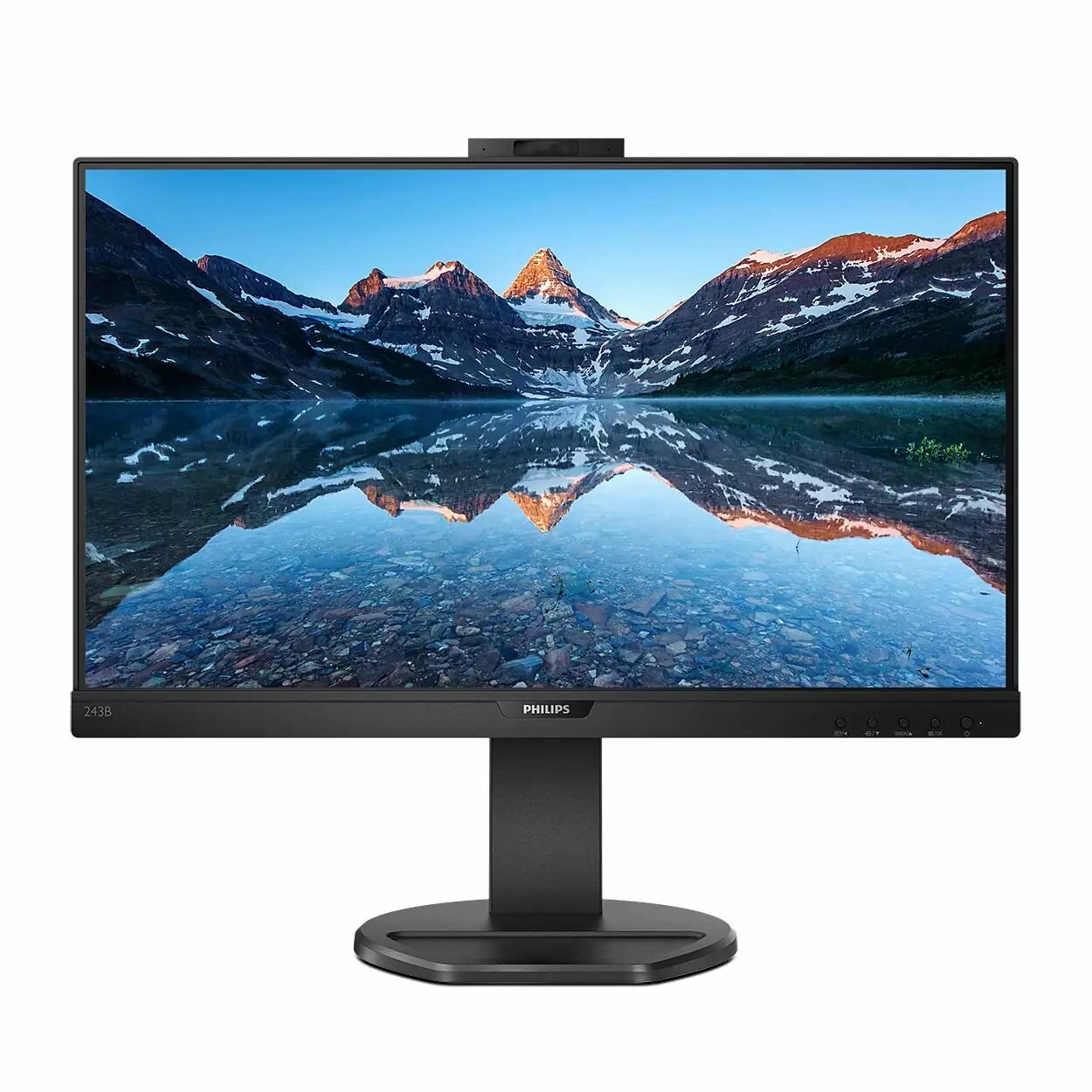 23.8" Монитор Philips 243B9H, черный