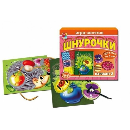 Игра-занятие Шнурочки-2, 4шт