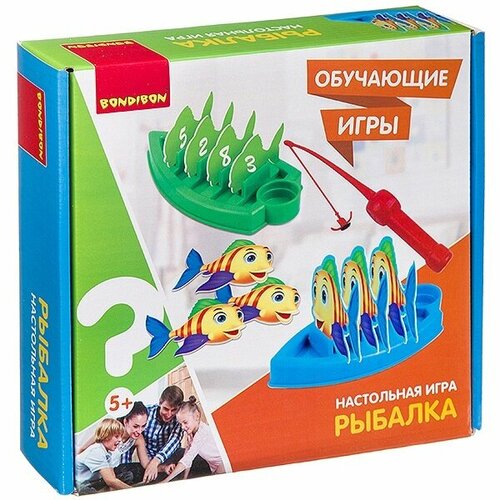 Настольная обучающая игра Рыбалка игра настольная обучающая рыбалка