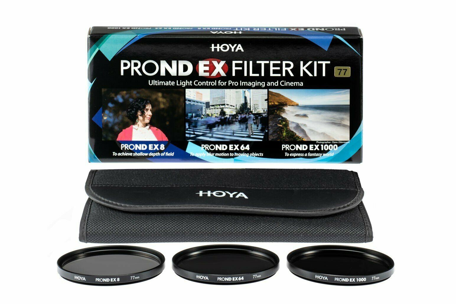 фото Светофильтр Hoya PRO ND EX FILTER KIT 8/64/1000 комплект 77mm