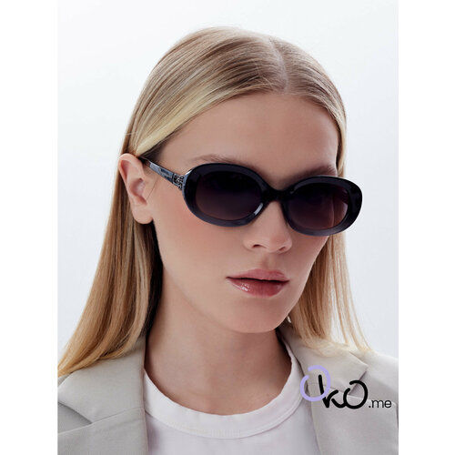 Солнцезащитные очки  имиджевые, черный