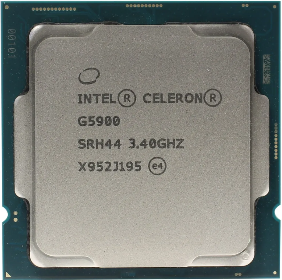 Процессор Intel Celeron G5900 LGA1200, 2 x 3400 МГц, OEM