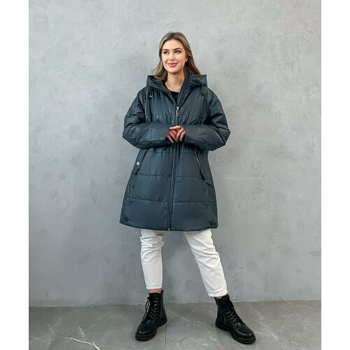 фото Куртка , размер 68(68-70), зеленый нет бренда