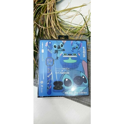 Смарт часы KR-888 ULTRA COMBO Лило и Стич наушники 370000₽