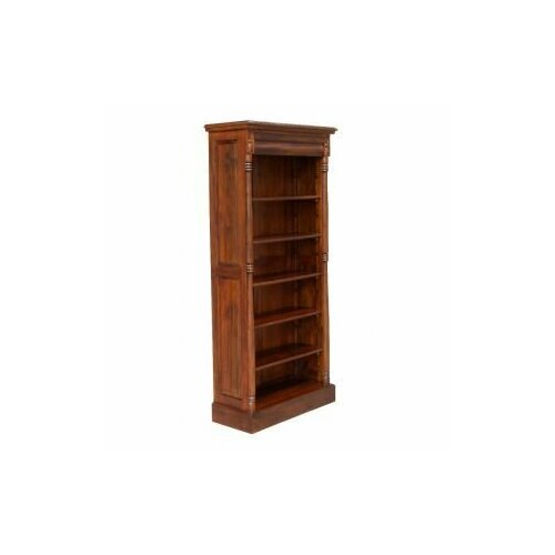 Стеллаж книжный высокий из красного дерева mahogany wood 142500₽