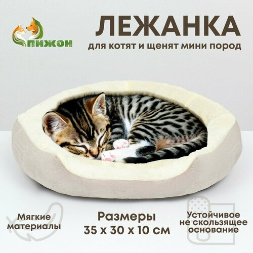 коврик для кошек средство защиты от колючков 2 м с шипами для кошек и собак Лежанка для животных Кувшинка, 35 см, серо-белая