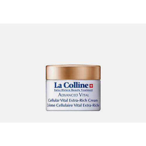 Крем для лица обогащенный с клеточным комплексом LaColline Cellular Vital Extra Rich Cream / объём 30 мл эликсир ночной для лица с клеточным комплексом lacolline cellular advanced vital night elixir 30 мл