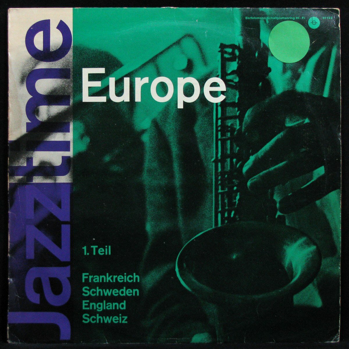 Виниловая пластинка Bertelsmann V/A – Jazztime Europe 1. Teil (club edition, mono)