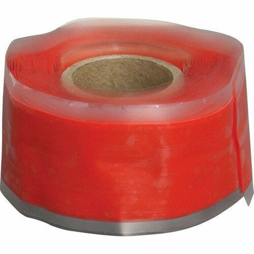 Силиконовая изолента для аварийного ремонта Rescue Tape Premium (красный) new 1pcs waterproof silicone performance repair tape bonding rescue self fusing wire hose black sell ting transparent film