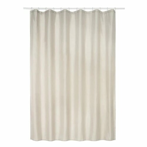 Штора для ванной La Vita Лунный свет 180х200 см текстиль бежевая 2809₽